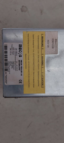 Magnetic bearing control. MBE3-50