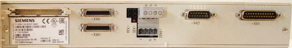 Feedrate control 1-ACHS-AUSFUEHRUNG