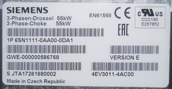 Throttle 55/71kw 480V