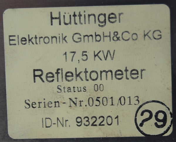 Reflectometer PI17,5KW/PR17,5KW M58X1,5