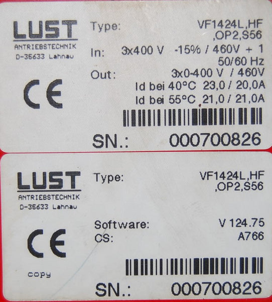 Frequency converter VF1424L