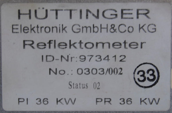 Reflectometer PI36KW/PR36KW TK